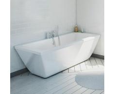 CLEARGREEN Baignoire en îlot rectangulaire FREEFORTIS R35 180X80 écologique