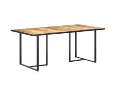 Betterlife - Table de salle à manger 180 cm Bois de manguier brut7606-A