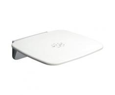 Siège de douche rétractable Blanc / Chromé 608323 - Gedy