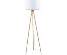 Lampadaire bois tripode Lampadaire tripode bois Lampadaire design scandinave, coloris naturel avec