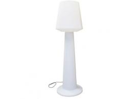Lumisky - Lampadaire design filaire AUSTRAL blanc plastique H110cm
