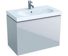 Geberit Acanto Meuble sous-lavabo Compact 500615, 740x535x416mm, Couleur (avant/corps): Verre Sable