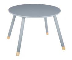 Ac-déco - Table pour enfants - Douceur - 60 x 60 x 43 cm - Gris - Livraison gratuite - Gris