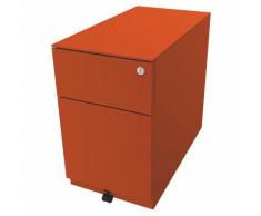 Bisley Caisson roulant Note™, avec 1 tiroir pour DS, 1 tiroir universel, h x l x p 502 x 300 x 565
