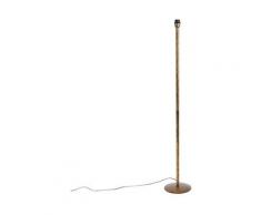 QAZQA - Lampadaire Moderne - 1 lumière - H 1450 mm - Doré/Laiton - Moderne - Éclairage intérieur