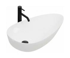 VASQUE À POSER LAVABO GRETA 75 - Blanc - REA