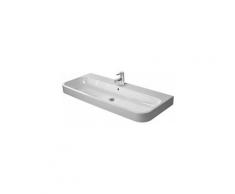 Duravit Meuble lavabo Happy D.2 231812, 120cm avec trop-plein, avec banc à trou de coulée, sans