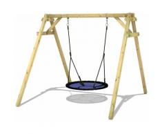 Wickey - Portique balançoire Aire de jeux Smart Rush Portique bois pour enfants
