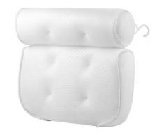 Coussin de Bain, Repose tete Baignoire, 3D Mesh Respirant Coussin SPA De Baignoire RÉSistant Aux