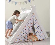 Tente de jeu multifonctionnelle 4 en 1 pour enfants, maison d'intérieur pour enfants avec portique