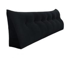 Coussin de Lecture Compensé, Triangulaire Coussin à Coins, Gros Coussin Canapé, Traversin Tête de