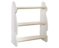 Atmosphera For Kids - Étagère Enfant Ourson Blanche Atmosphera