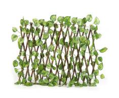 Haie végétale artificielle 40CM réaliste cour garde-corps décoration de jardin plante extensible
