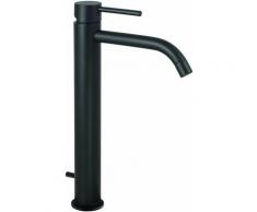 Mitigeur lavabo haut avec vidage 1 "1/4 Paffoni Light LIG085 | Noir mat