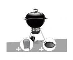 Barbecue Weber Master-Touch GBS 57 cm Noir + Housse + Plancha