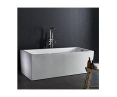 Baignoire îlot 180x80 blanche rectangulaire