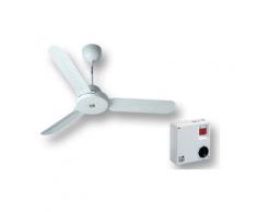 vortice kit ventilateur plafond nordik design is 160/60" blanc 61460 ev61460a