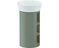 Duravit White Tulip, meuble sous-vasque sur pied, largeur 350 x profondeur 410mm, avec compartiment