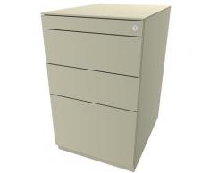 Bisley Caisson fixe Note™, avec 2 tiroirs universels, 1 tiroir pour dossiers suspendus, avec haut,