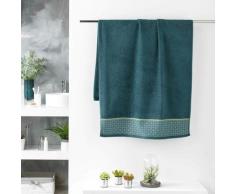 Serviette de toilette 70 x 130 cm Art-Chic Beline bleu