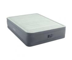 Lit gonflable électrique 2 personnes Queen Size Intex PremAire I - Gris