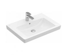 Villeroy & Boch Lavabo Subway 7113 KG, 650x470mm, 1 trou pour robinet, avec trop-plein, Coloris: