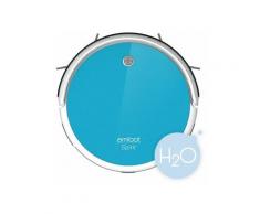 Robot aspirateur et laveur AMIBOT Spirit H2O - Bleu