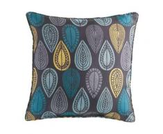 Paris Prix - Coussin Déco palpito 40x40cm Gris Anthracite