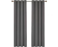 Deconovo - Rideaux Occultants Isolant Thermique avec Oeillet pour Décoration Maison Chambre, 2