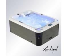 Spa 2 places allongées ® GT2 BLANC NACRÉ - Spa Thérapeutique Balboa 210x148 - Archipel