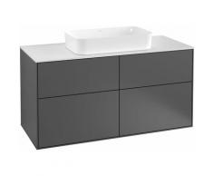 Villeroy und Boch Finion Meuble sous-lavabo F6700, 1200x603x501mm, plaque de recouvrement Blanc