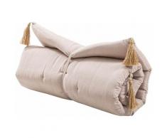 Enjoy Home - Futon 60x120 cm LOLA 100% coton - BEIGE NATUREL