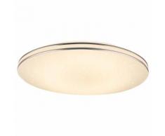 Plafonnier LED télécommandé, D 78,5 cm, PIERRE