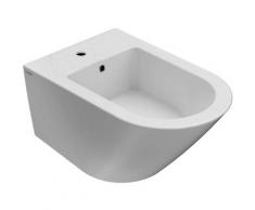 Bidet suspendu - forty3 - 57 x 36 cm - cod FOS09 - Ceramica Globo | Blanc - Globo BI