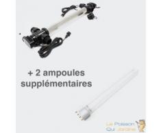 U.V INOX 72W pour bassin de jardin de plus de 25 m³ + 2 ampoules de rechange