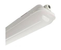 Ledkia - Réglette Étanche LED Intégré 600mm 18W Dimmable 1-10V Blanc Froid 6000K - 6500K - Blanc