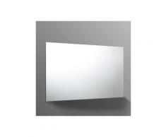 Miroir De Salle De Bain 120X70 Cm Réversible Avec Cadre À Support