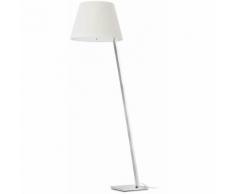 Lampadaire de style moderne-Chrome et blanc31