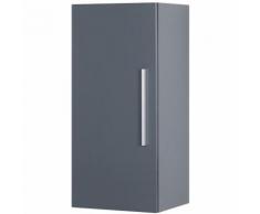 Armoire suspendue de salle de bain gris à 3 niveaux