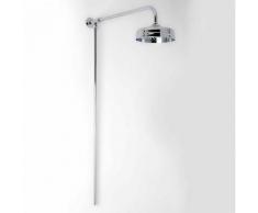 Hudson Reed Elizabeth - Colonne de douche rétro avec pommeau pluie fixe - Chromé