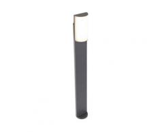 Lampe d'extérieur sur pied Moderne Graphite / Antracite / Gris Foncé 70cm avec LED - Harry Qazqa