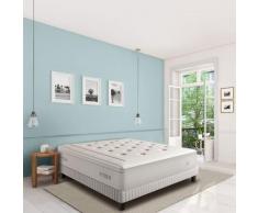 Simmons - Matelas REFLEXION - Matelas ressorts ensachés garnissage mémoire de forme 180 x 200