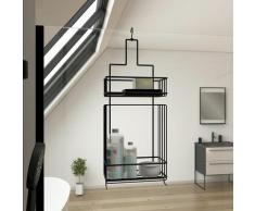 Aurlane - Valet Noir suspendu 50x20x10 - LOU
