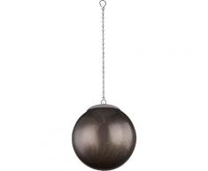 Suspension solaire à LED, forme boule, guirlande lumineuse, D 20 cm