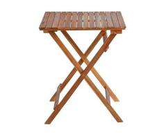Estexo - Table de balcon table pliante table en bois 60x60x72 cm table de jardin