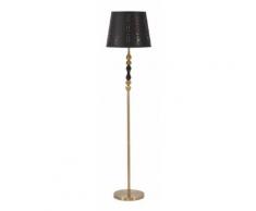 Lampadaire d'intérieur noir et doré style glamour SILUETTE