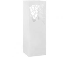 Vidaxl - Porte-parapluie Acier Pierres Blanc