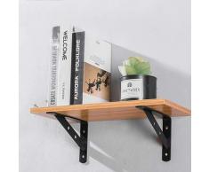 Equerres Etageres Murale,2 Packs Supports Équerre D'étagère Fixation, Cadre Flottant de Supports