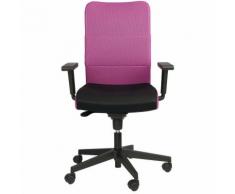 Chaise de bureau pivotante rose fauteuil roulant accoudoirs cabinet travail