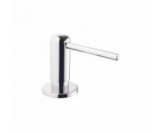 Distributeur de savon rond Schock Puck chromé